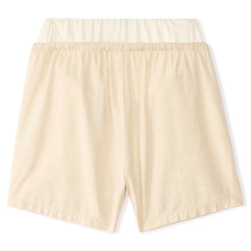 Korte chino met hoge tailleband voor zwangere vrouwen