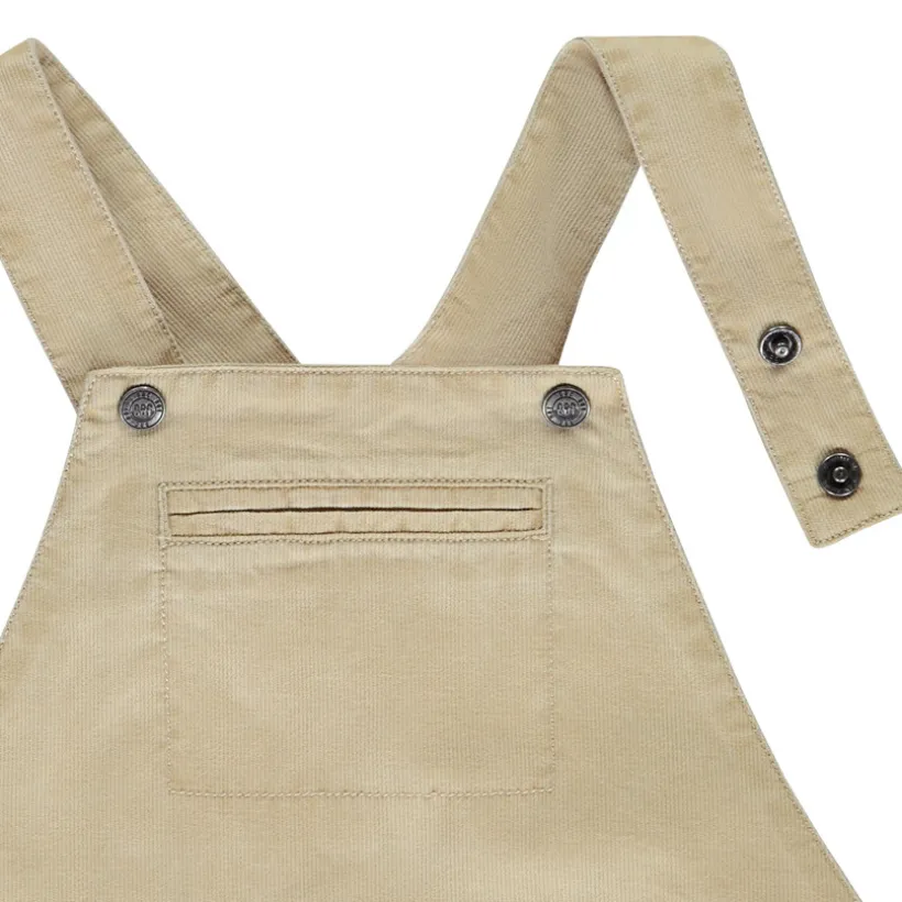 Korte effen jumpsuit voor baby jongen