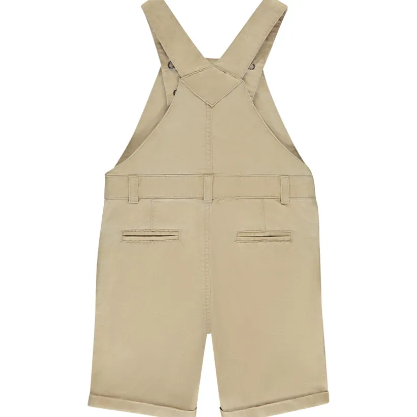 Korte effen jumpsuit voor baby jongen
