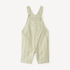 Korte gestreepte doek overall voor babyjongen