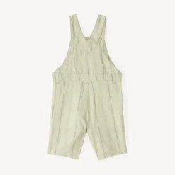 Korte gestreepte doek overall voor babyjongen