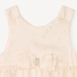 Korte 2-in-1 jumpsuit met fantasieprint voor meisjesbaby's