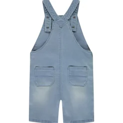 Korte jumpsuit in effen en fantasie voor babyjongens