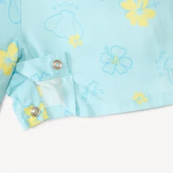 Korte jumpsuit met bloemenprint meisjes.