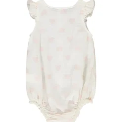 Korte jumpsuit met hartjes voor meisjes