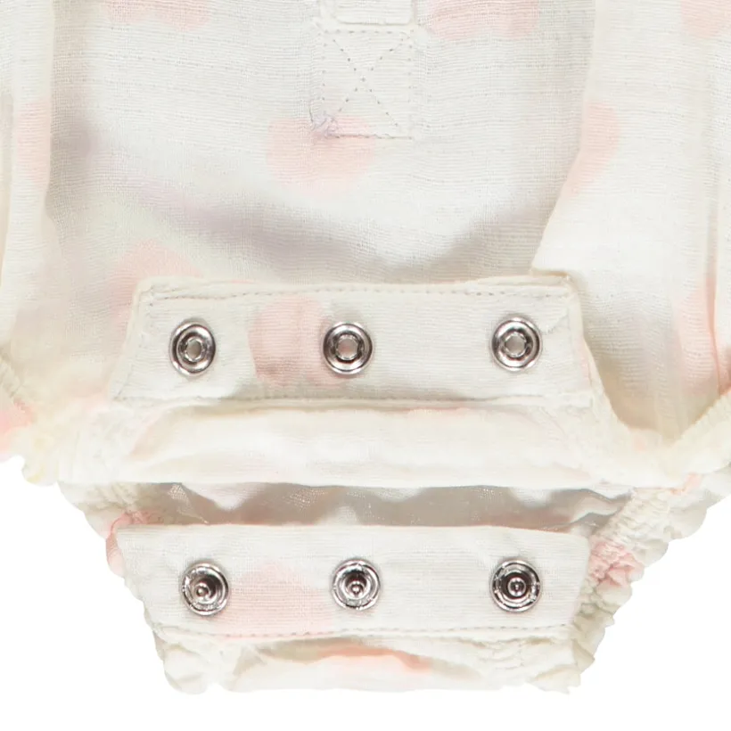 Korte jumpsuit met hartjes voor meisjes