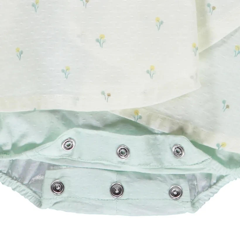 Korte jumpsuit met 2 in 1 fantasie voor baby meisje