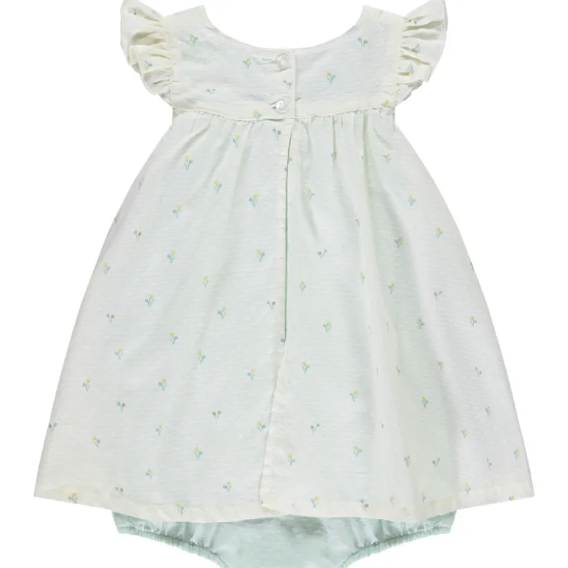 Korte jumpsuit met 2 in 1 fantasie voor baby meisje