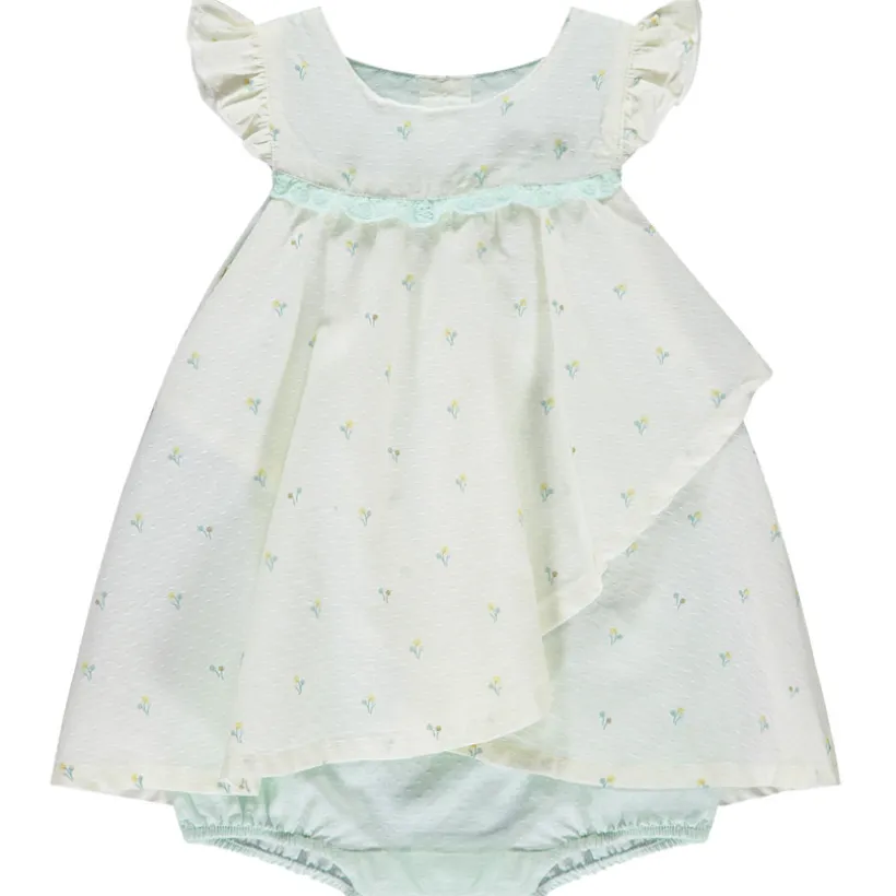 Korte jumpsuit met 2 in 1 fantasie voor baby meisje