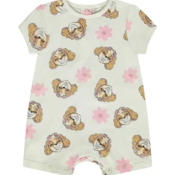 Korte jumpsuit met korte mouwen en Skye Pat Patrouille print voor baby meisjes