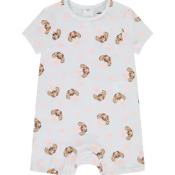 Korte jumpsuit met Stella Pat'Patrouille en bloemenprint meisjes