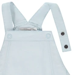 Korte jumpsuit van stof voor jongen