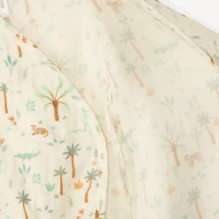Korte kimono-opening jumpsuit voor babyjongen