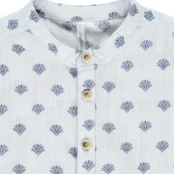 Korte mouwen chemise met palmen voor jongen