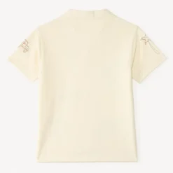 Korte mouwen geborduurde shirt jongens