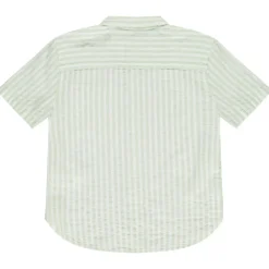 Korte mouwen gestreepte hemd voor jongen