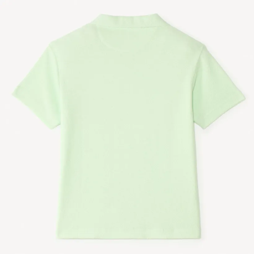 Korte mouwen jongens T-shirt van effen jersey