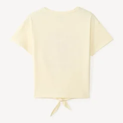 Korte mouwen knoop T-shirt meisjes