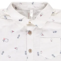 Korte mouwen maritieme print voor babyjongens