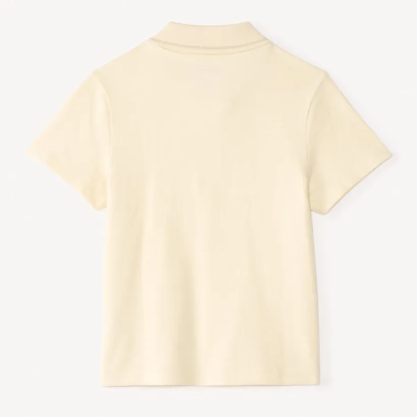 Korte mouwen polo met fantasieprints jongens