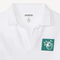Korte mouwen polo met vacation print jongens