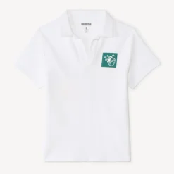 Korte mouwen polo met vacation print jongens