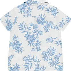 Korte mouwen shirt met bladerenprint voor babyjongens