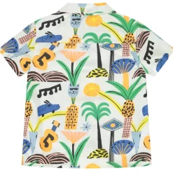 Korte mouwen shirt met fantasiedruk voor babyjongens