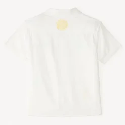 Korte mouwen shirt met surfer borduursel jongens