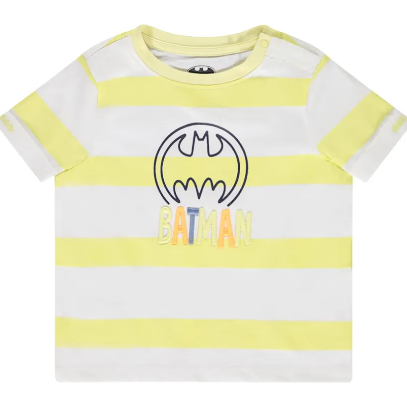 Korte mouwen T-shirt Batman Warner met borduursel voor baby jongen