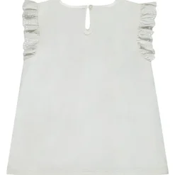 Korte mouwen T-shirt met Engels borduursel meisjes