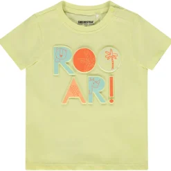 Korte mouwen T-shirt met fantasieprint voor babyjongens