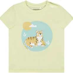 Korte mouwen T-shirt met fantasieprint voor baby jongen