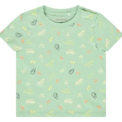 Korte mouwen t-shirt met fantasieprint voor baby jongen