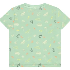 Korte mouwen t-shirt met fantasieprint voor baby jongen