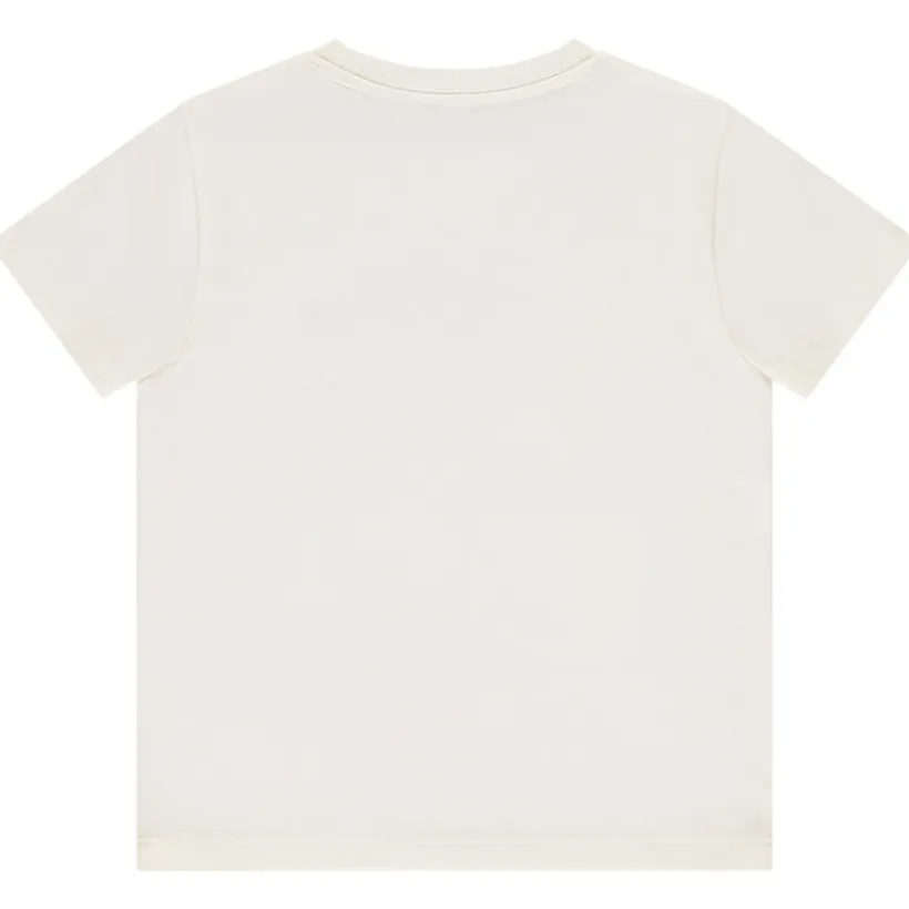 Korte mouwen T-shirt met fotoprint en borduursels voor jongen