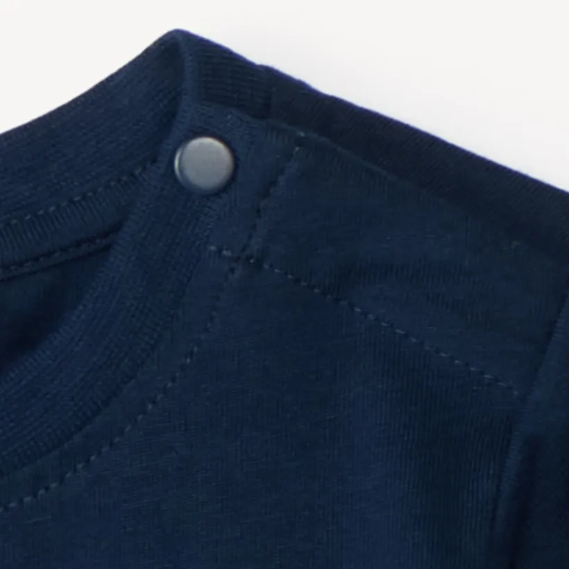 Korte mouwen T-shirt met leeuwenhuidprint voor babyjongen