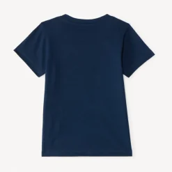 Korte mouwen T-shirt met leeuwenhuidprint voor babyjongen