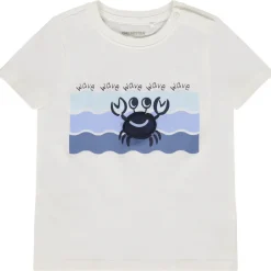 Korte mouwen T-shirt met ludieke 3D flap voor baby jongen