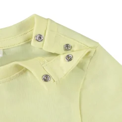 Korte mouwen T-shirt met ludieke 3D flap voor baby jongen