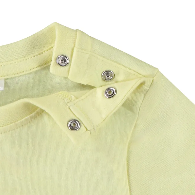 Korte mouwen T-shirt met ludieke 3D flap voor baby jongen