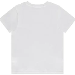Korte mouwen T-shirt met muziekhelm print jongens
