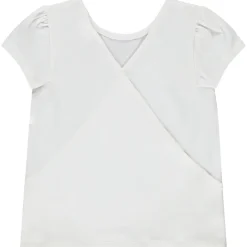 Korte mouwen T-shirt met pailletten en kruisrug meisjes