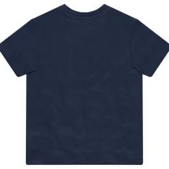 Korte mouwen T-shirt met palmprint en zakje