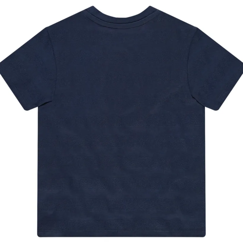 Korte mouwen T-shirt met palmprint en zakje