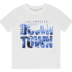 Korte mouwen T-shirt met photoprint Los Angeles voor jongen