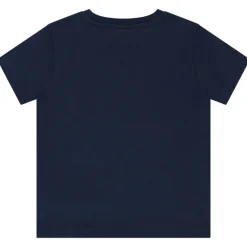 Korte mouwen T-shirt met realistische borduursels voor jongens