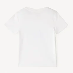 Korte mouwen T-shirt met reliëfprint voor babyjongen