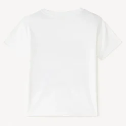 Korte mouwen T-shirt met speelse palmboom borduring jongens