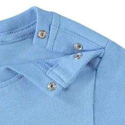 Korte mouwen T-shirt met tropisch patroon voor baby jongen